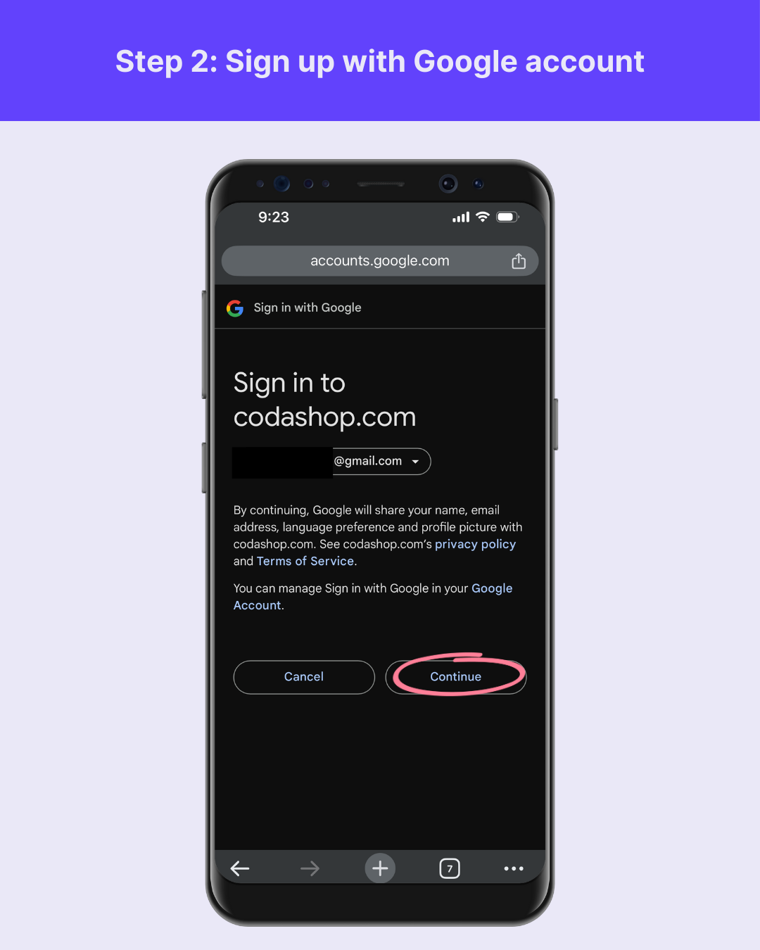 Step 2_ Sign up with Google account.png